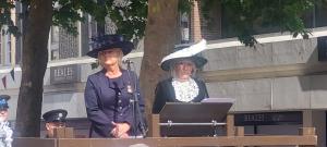 Proclamation to announce the beginning of the reign of King Charles III, held in Bedford 2022