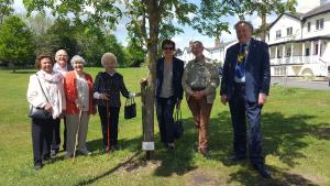 Weekly Dunmow Club meeting, including Plaque ceremony