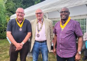 July Brings a Change of Leadership at Rotary Becket