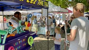 Balloon Art at our Dartmouth Summer Fete