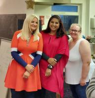 Amazingly there was a 3 way tie between Bev for Dolly Parton’s Imagination Library Scheme, Noreen for Neesie and Christina for the Children's Literature Festivals. Well done everyone.