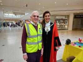 The Mayor, Cnlr. Hannah Gray & Rtn. Bill Fairhall