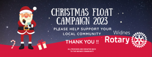 To Make a Donation to our Christmas Float Appeal 2023