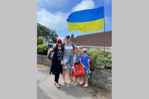 Rotary hosts a Ukrainian Refugee Family (August 2023)