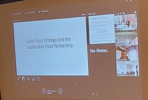 With multiple challenges to food equality, it will take Government support and strong partnership working to make a difference.  Bradford is lobbying Parliament and Tim impressed us with his clear thinking, experience, energy and vision.