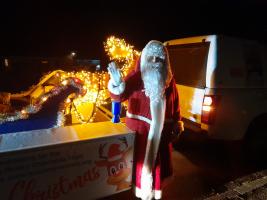 Rotary Santa Static and sleigh Runs  December 2023