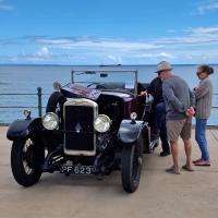 Classic Car & Bike Show on Penzance Promenade