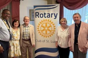 St Lucia Rotary Club Visit (24 January 2025)