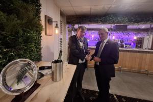 Nigel Dorey, PHF with sapphire pin (1 March 2025)
