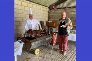 Annual Rotary pig roast