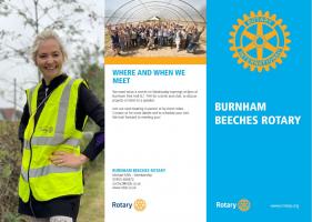 Burnham Beeches Rotary Club leaflet