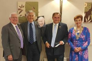 Outgoing President and the Quadrumverate Team for 24/24