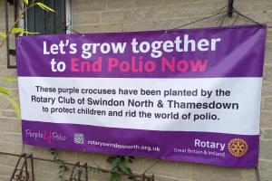 Help Rotary free the world from polio
