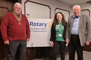 Prospect's courageous fundraiser was our speaker on 3rd March 2025
