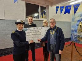 Donation to the Sea Cadets