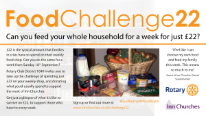 If you live outside the area and want to join the challenge and support your own local Food pantries and projects please get in touch for a Challenge Pack  #FoodforHealthnotWealth #sustainablefoodsystems #DignitynotCharity #financialinclusion