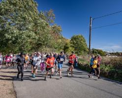 Start of Brightlingsea Jog Walk Run