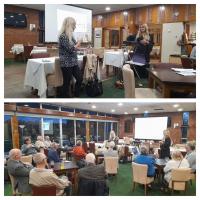 Thought provoking presentation by Angie and Mari 