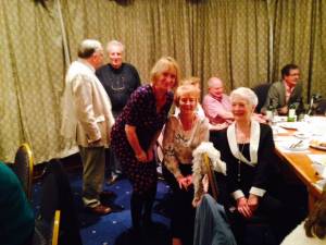 Rotarians and their guests enjoy wine tasting night