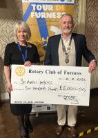 Hospice benefits from Tour de Furness