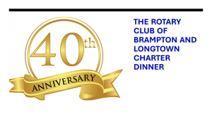 Charter dinner - 40th Anniversary