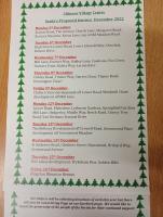 Chinnor Santa timetable