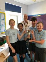 The 2022 Winners with President Andy Barnard