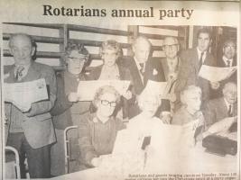 Archive: Rotary Pensioners Party 1981