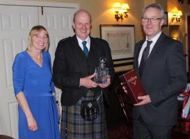 Wullie Prentice Receives Rotary Community Service Award 2018-2019