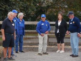 Petanque, Stoke Fleming, September 2022