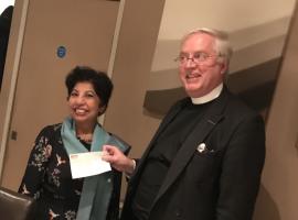 President Saroj Chhabra and The Revd George Bush