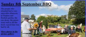 BBQ 8TH SEPTEMBER