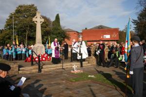 Remembrance Parade in Aldridge