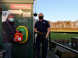 Another Defibrillator Installed