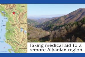 Rotary York Ainsty is developing a project to bring medical aid to a remote region in Albania - in partnership with two other Rotary Clubs