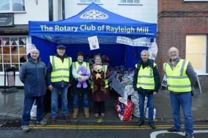 Cuddly toys bring the joy of Christmas to the children of Rayleigh
