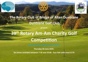 Am Am Golf - Thursday 26 June 2025 Dunblane New Golf Club