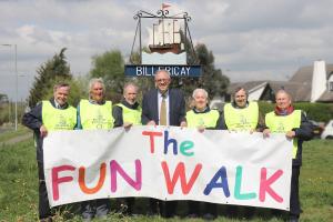 The Platinum Jubilee Fun Walk Launch