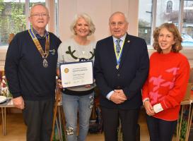 Clitheroe Rotary makes two Community Awards in one day!