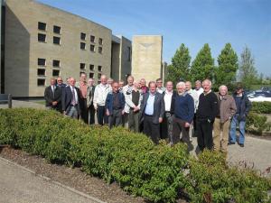 Club Members outside the main building.