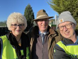 President Rhona, Bill and Mark