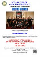 Berties Big Band Concert - 8 March 2014