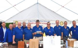 Teamwork at the Bridge of Allan Highland Games