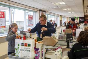 Shelterbox Syria Appeal Bag Pack at the Co-op St Peter