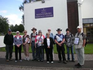 Tour of Battle of Bannockburn sites.