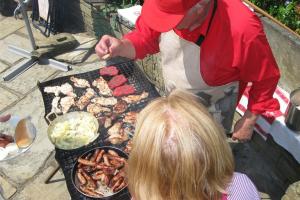 Cooking the food