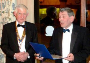 BARRY DONOVAN AWARDED ROTARY’S HIGHEST HONOUR