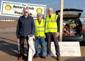 Rotarian helpers