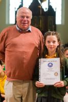 Rotary Star Bella Shaw of Scalford Primary School