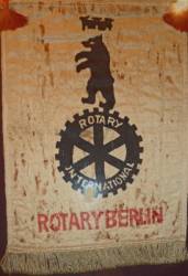 Ryde Rotary Clubs 1937 Berlin Banner